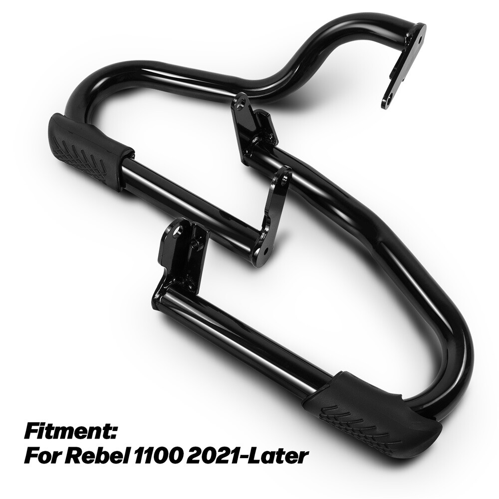 2021-2024 For Honda Rebel 1100 DCT CMX1100 Black Highway Engine Guard Crash Bars