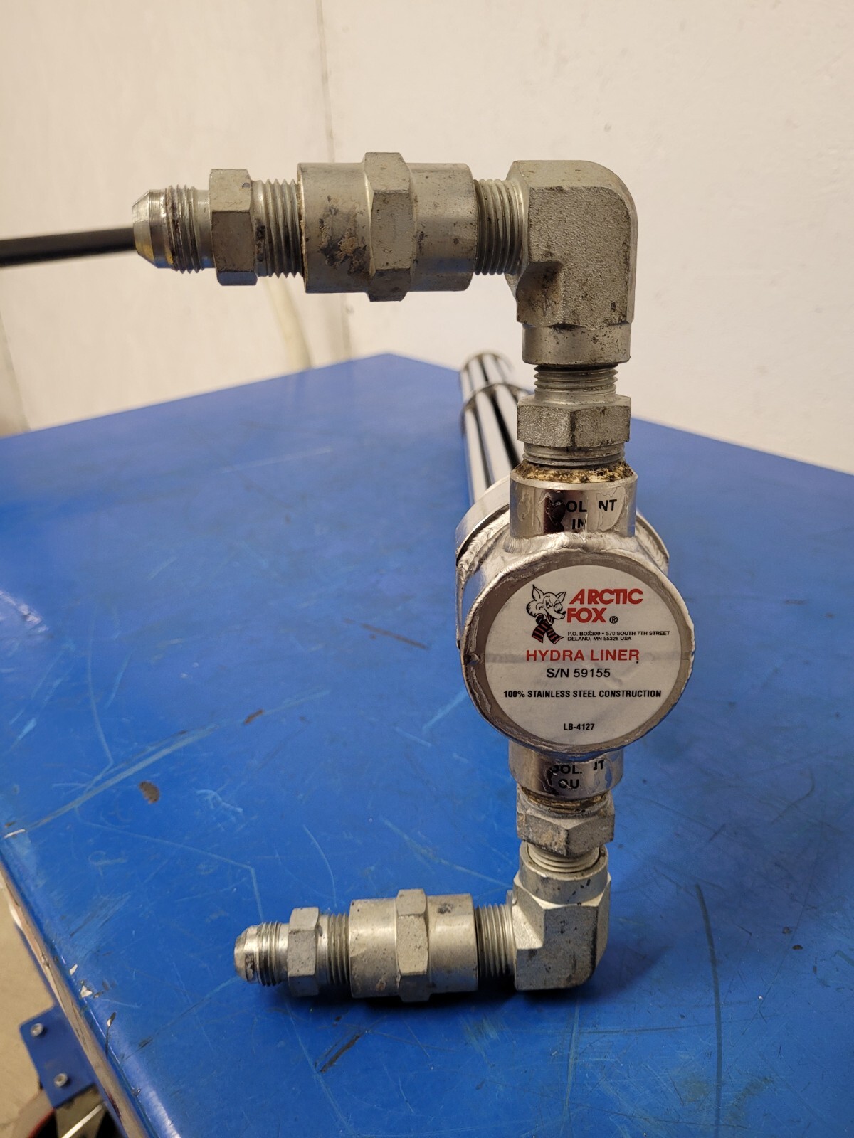 Artic Fox Hydra Liner H-4000-24 Stainless Steel Coolant Heat Exchanger