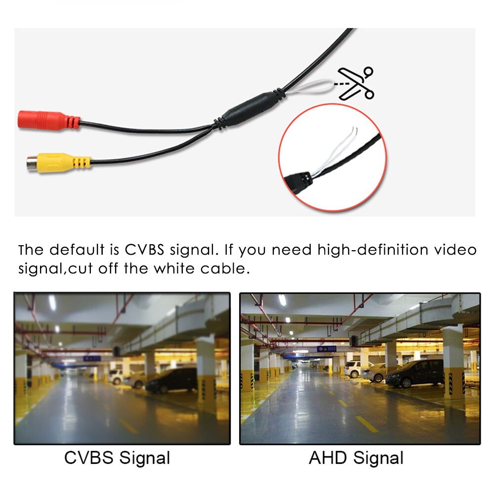 Car Rear View Backup Camera 170 HD Parking Reverse Back Up Camera Waterproof