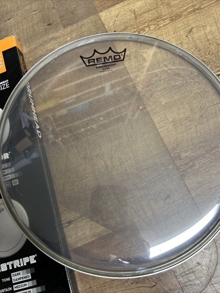 Remo Drumhead Ambassador Clear 12"
