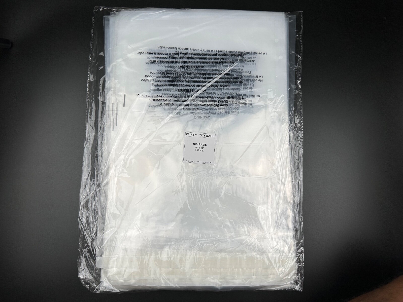 Resealable Suffocation Warning Poly Bags Mailers Plastic Amazon FBA