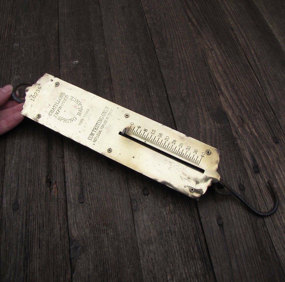 Antique Chatillons Spring Balance Scales