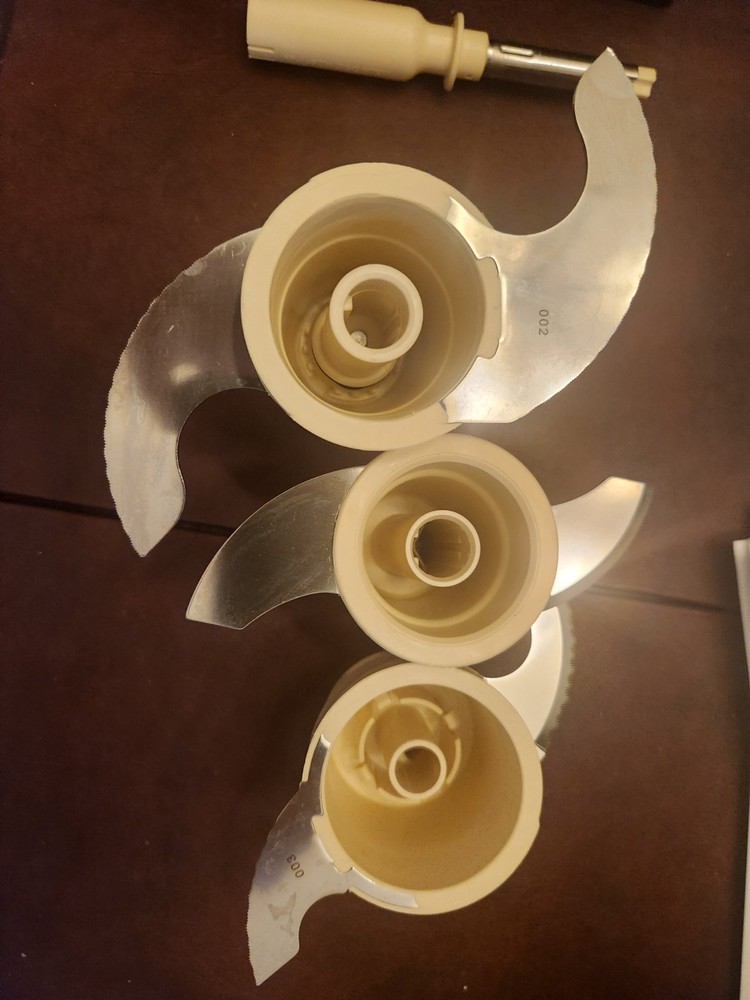 Cuisinart Attachments Blades Set With Case for Food Processor-FP16