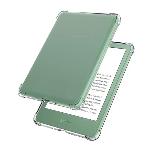 Clear Case for 6.0 inch Kindle Basic 11th Generation 2024 & 2022 Release 6"