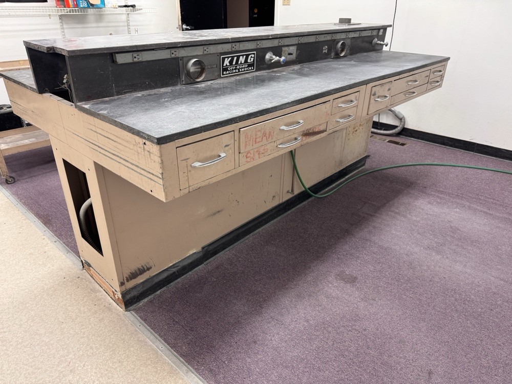 Dental Laboratory Work Benches with Drawers