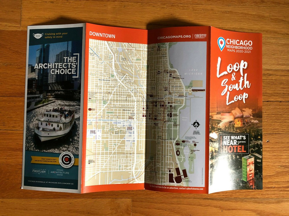 Loop & South Loop Chicago Neighborhood Maps 2020-21