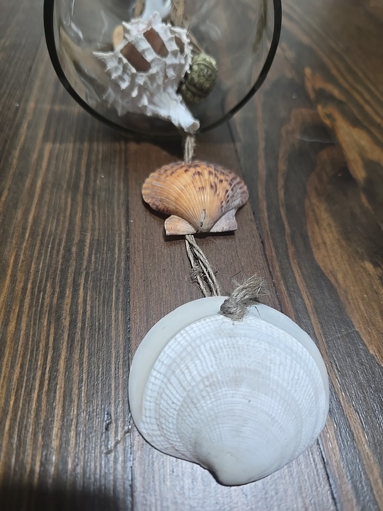 Seashell Windchime Handmade Natural