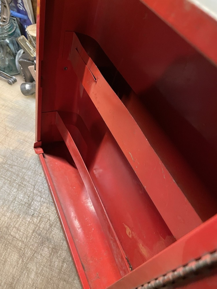 Vintage Dunlap Tool Box - Portable Power Tool Workshop Tool Box