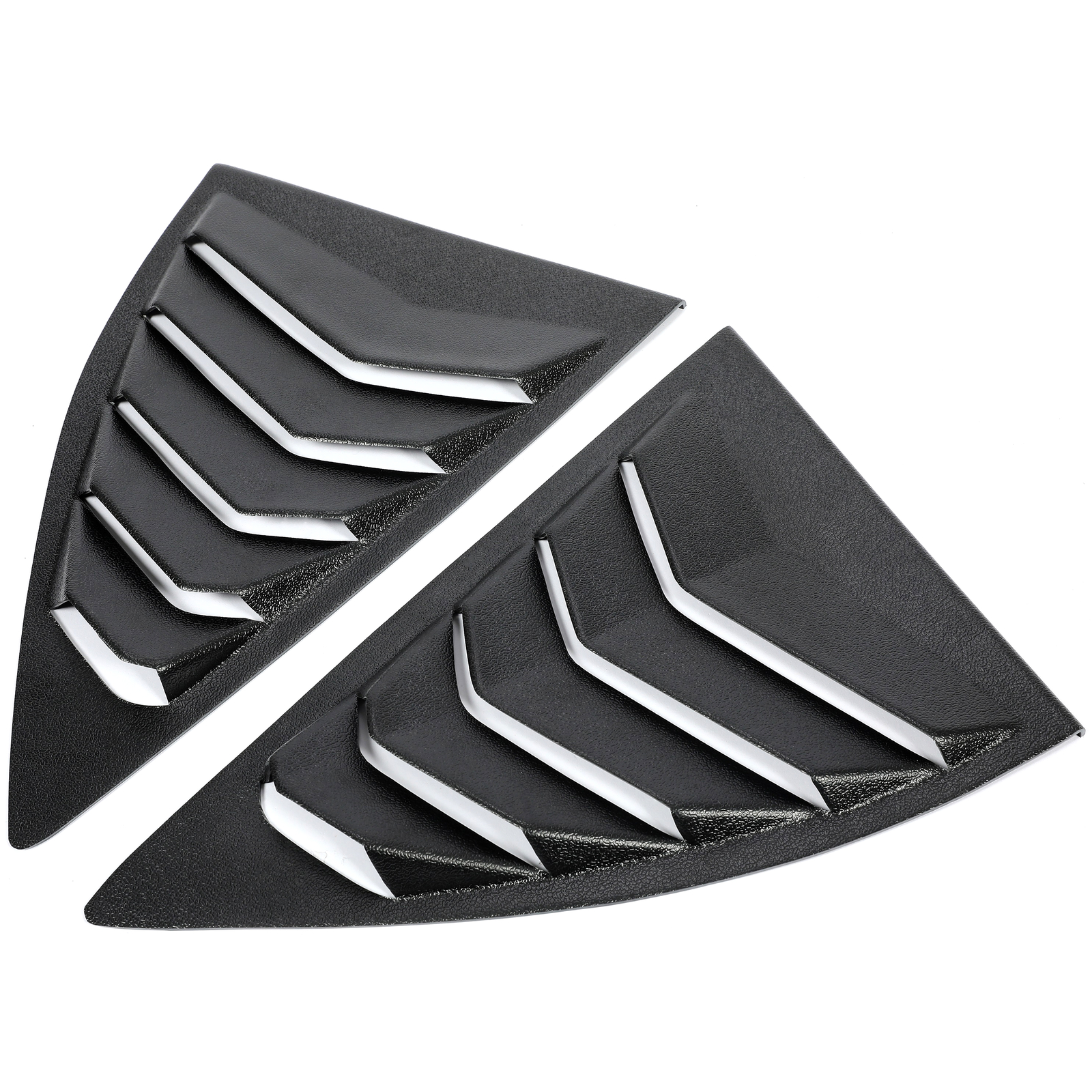 Rear & Side Window louvers Sun Shade Cover for Chevy Camaro 10-15 GT Lambo Style