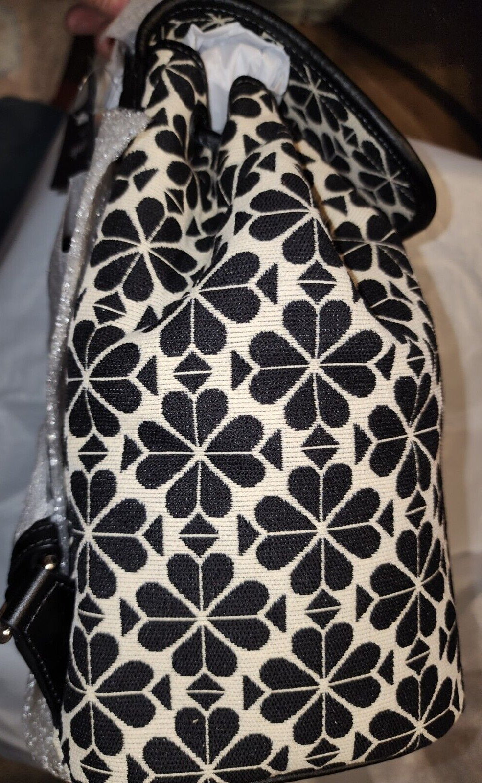 Disney X Kate Spade Mickey Minnie Mouse Flower Jacquard Backpack