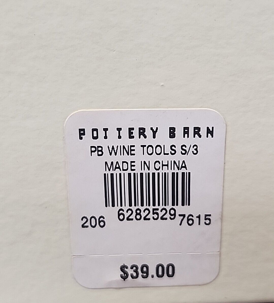 WINE TOOLS GIFT SET 3 PIECES by POTTERYBARN