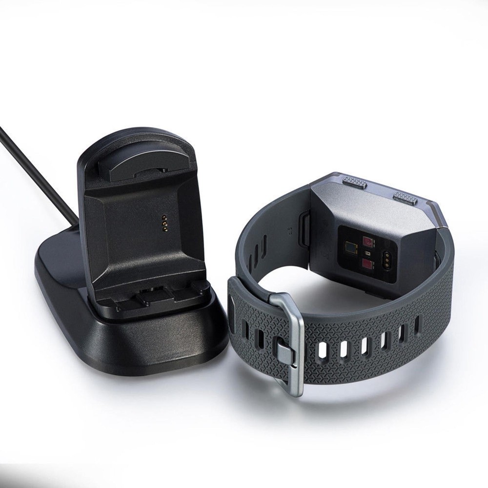 Plastic Lightweight Smart Watch Charger Base Stand Dock Holder For Fitbit Ionic