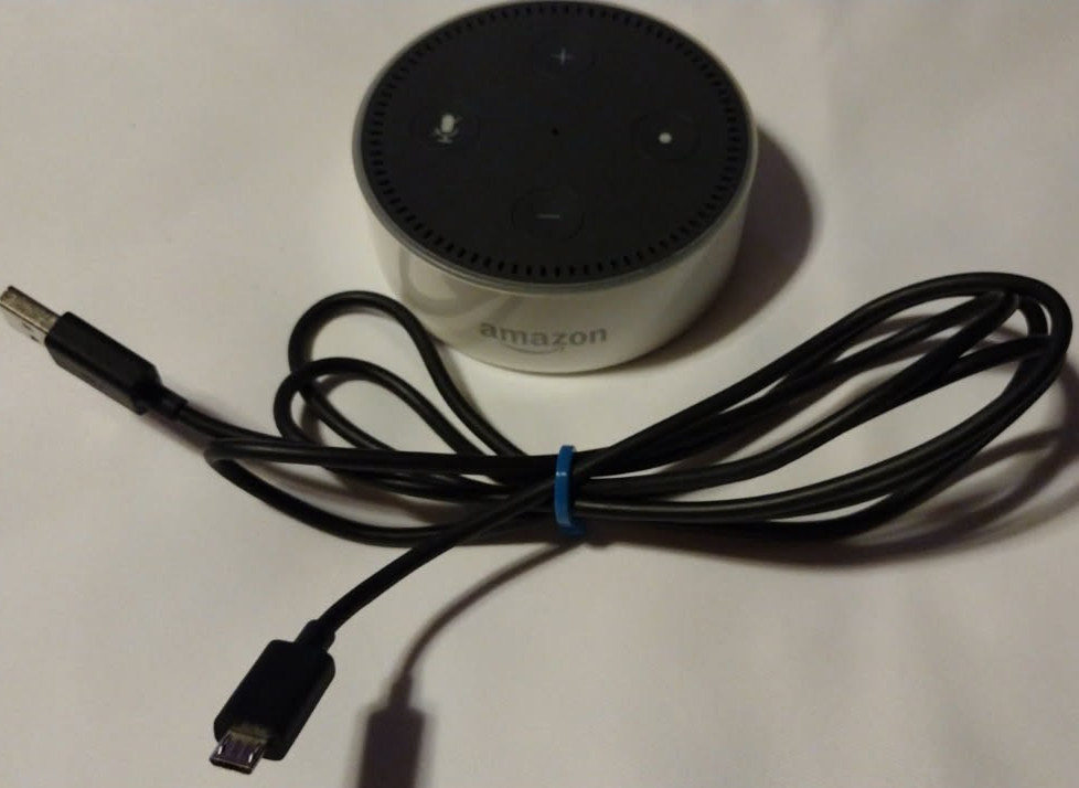 Amazon Echo Dot Gen. 2 Smart Speaker Model No. RS03QR TESTED NO BOX B2