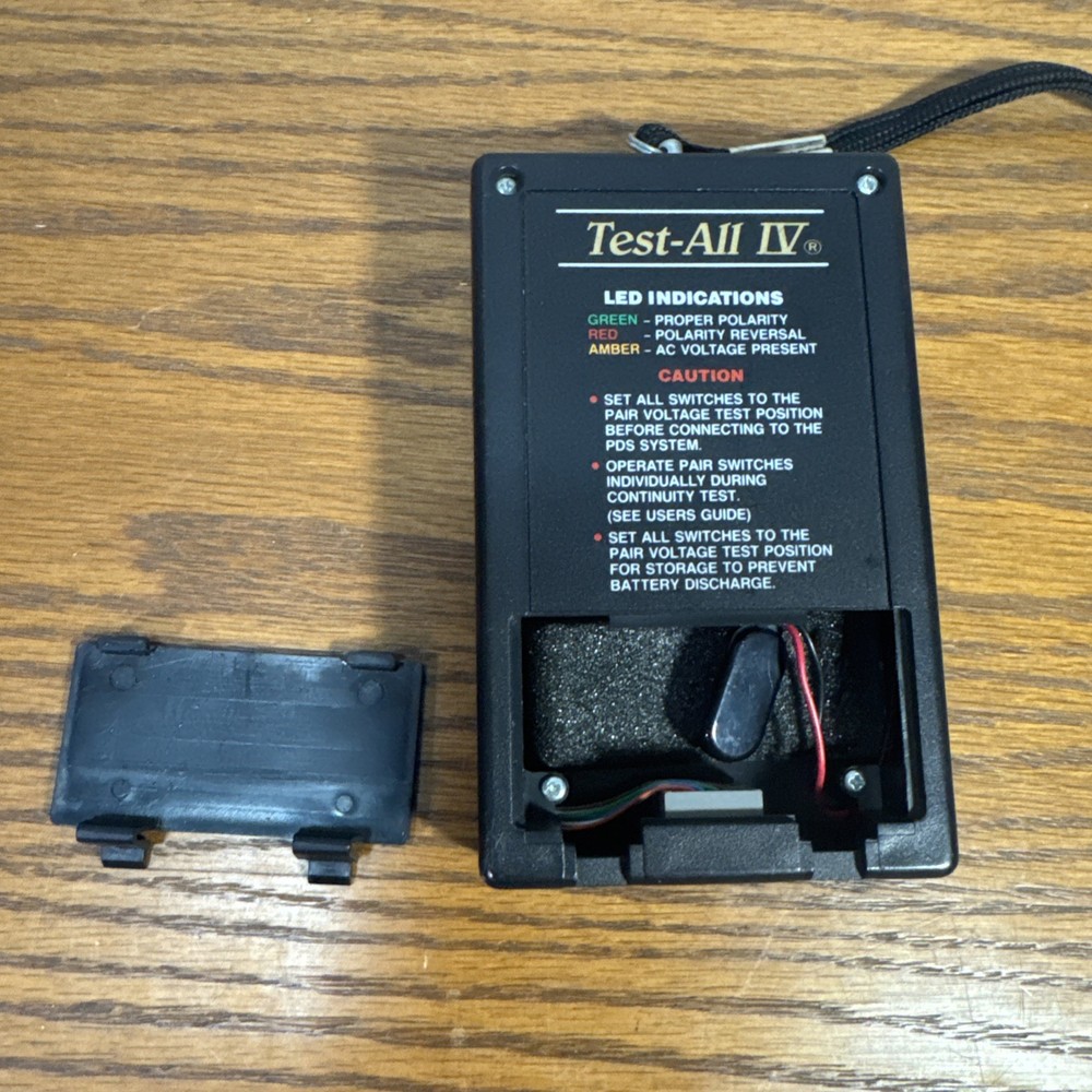 Independent Technology Test All IV Cable Tester