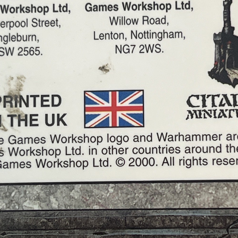 Warhammer 40,000 40K Codex Armageddon 2001 2nd edition Games Workshop sourcebook