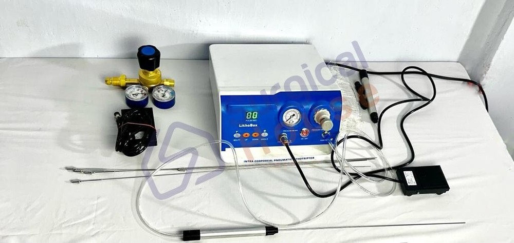 Intra Corporeal Pneumatic Lithotripter Digital Machine Set