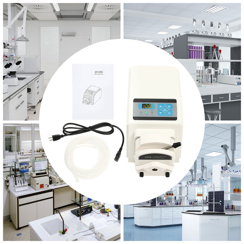 Industrial Variable Speed Liquid Metering Pump High Precision Peristaltic Pump