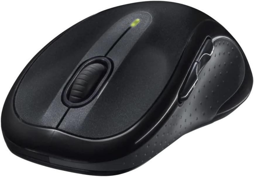 Logitech M510 Wireless Mouse, Comfortable Shape with USB Unifying Receiver Black