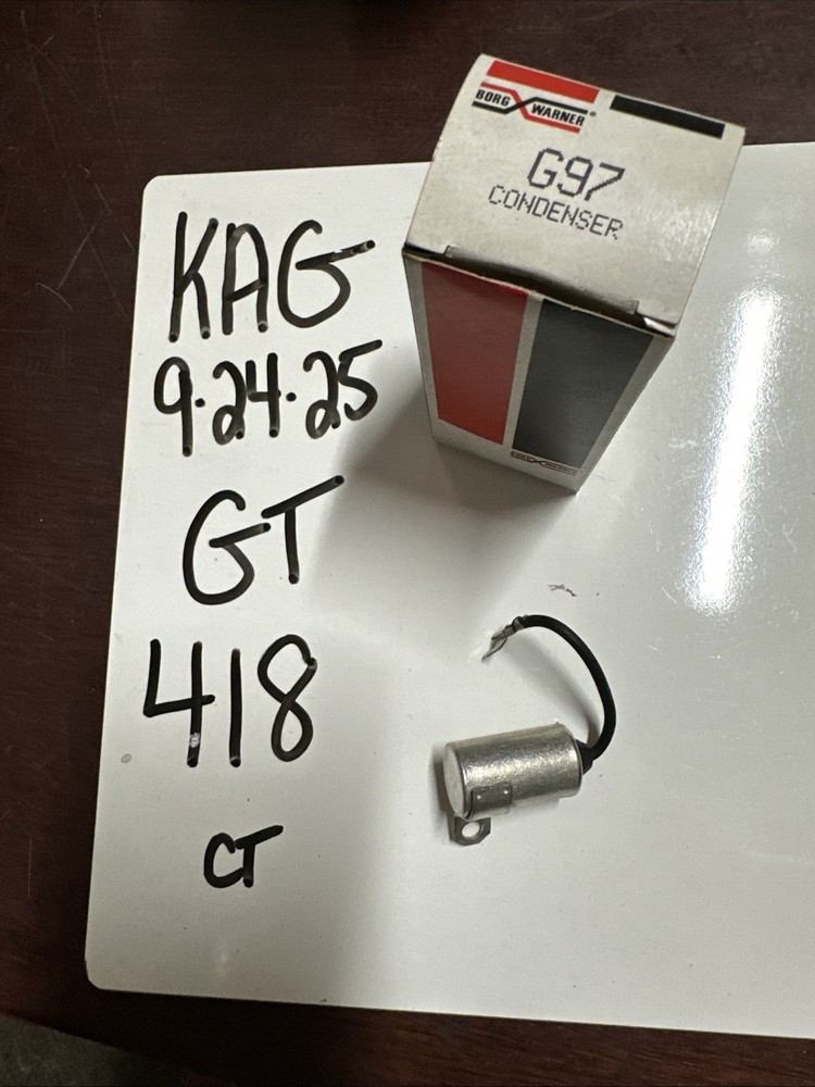 Borg Warner Condenser G-97