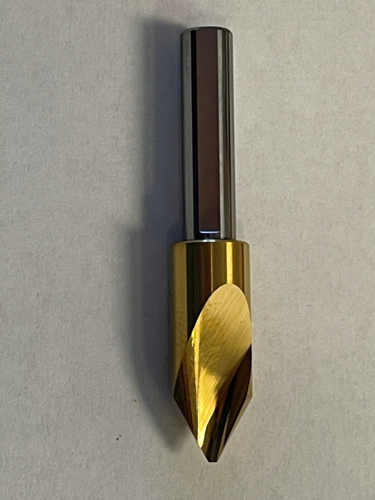 FTT High Performance 60° Carbide Countersink w/ TiN Coating