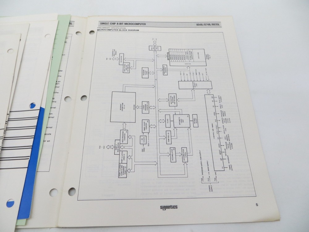 SIGNETICS Application Notes / Product Data Sheets 1978 vtg technology reference