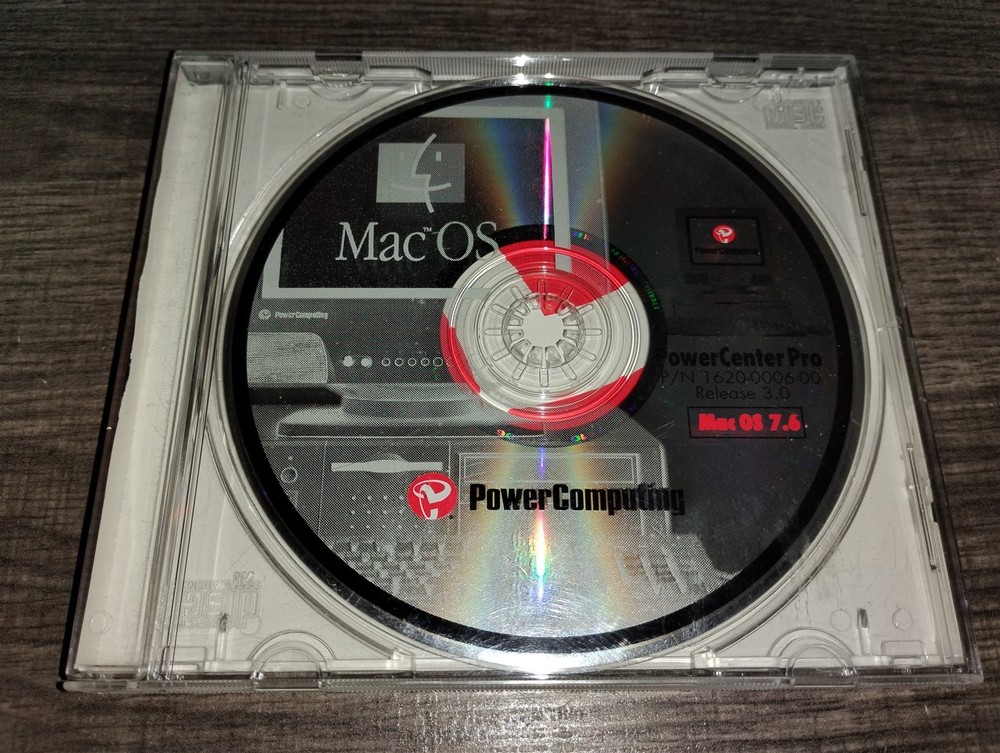 Power Computing 1997 PowerCenter Pro System Software CD-ROM Mac OS 7.6 Rel. 3.0