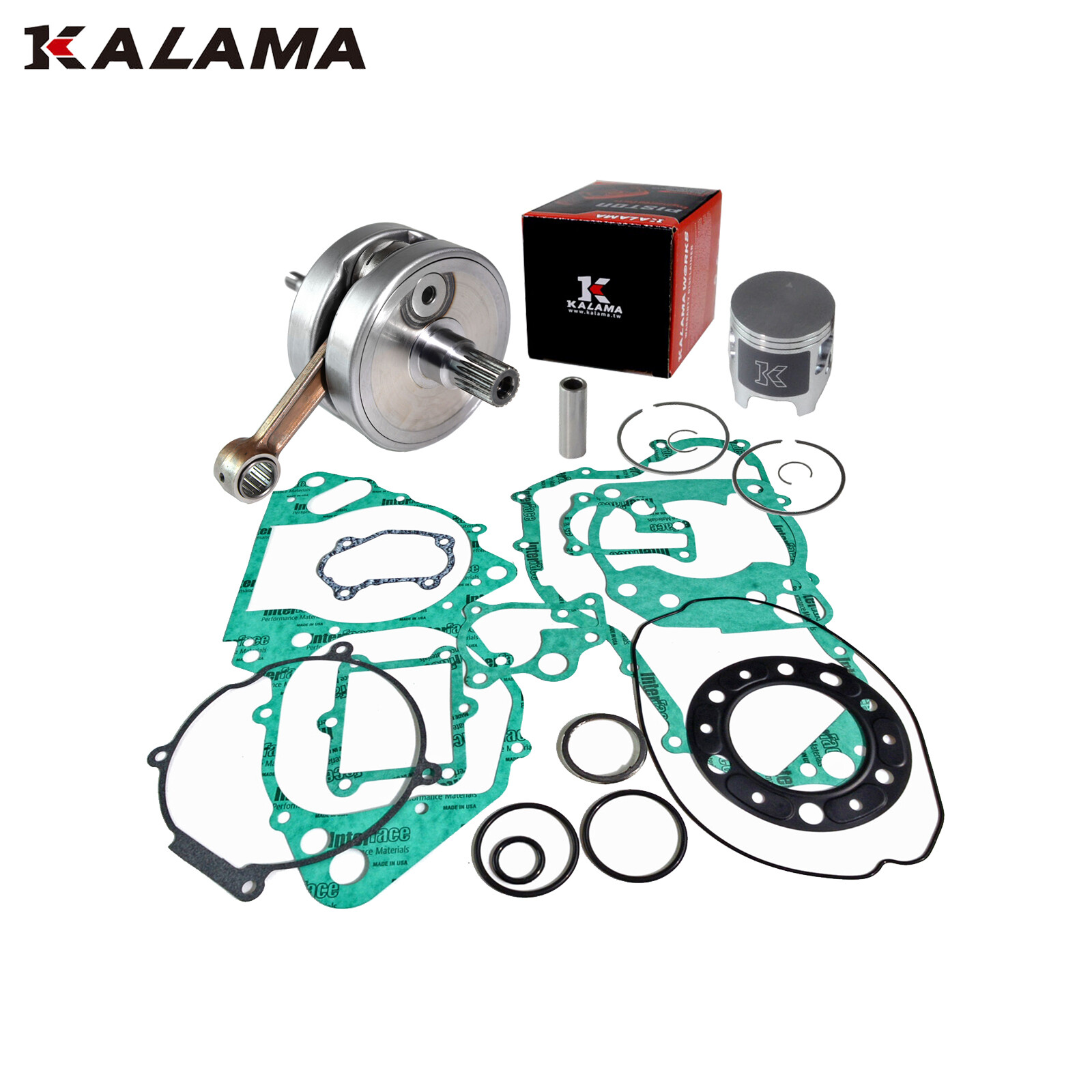 FOR HONDA CR 250R ENGINE REBUILD KIT, CRANKSHAFT, PISTON, GASKETS 1997-2001