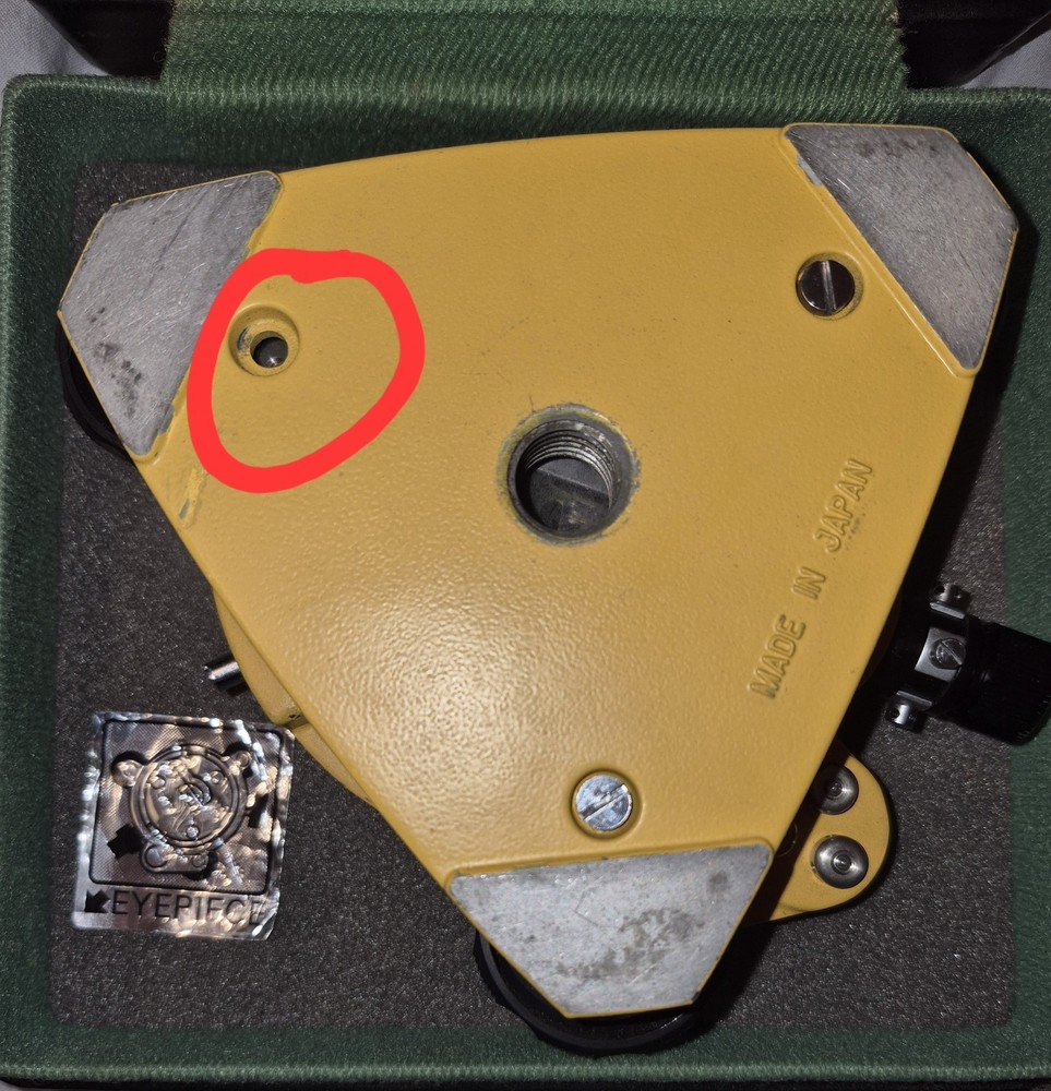 Topcon Tribrach C29314 With Case *untested*