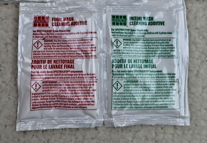 Laticrete Spectralock Pro - Initial & Final Wash Pack