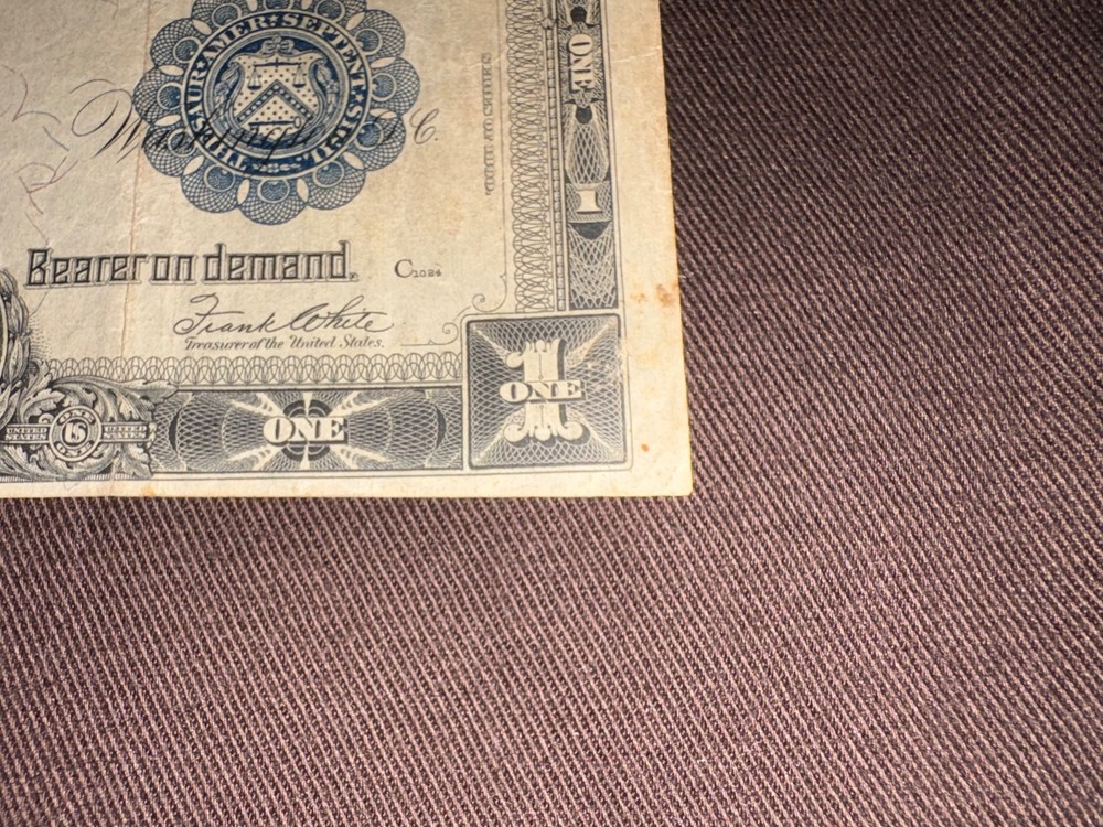 1899 Black Eagle $1 Silver Certificate