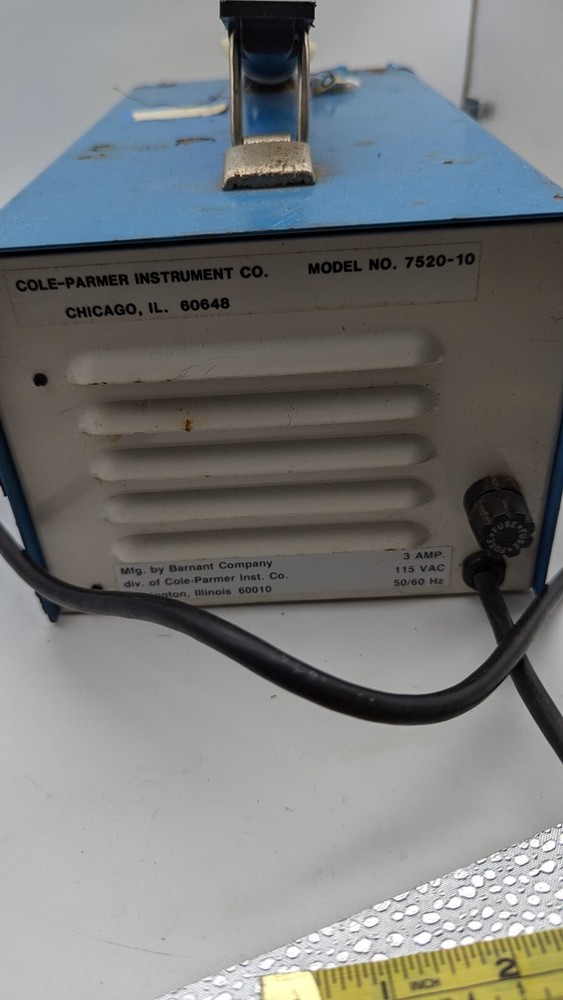 Cole Parmer 7520-10 Masterflex variable speed pump Untested