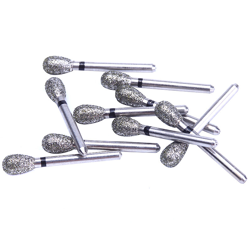 100pcs Dental Super Coarse Diamond FG Burs for High Speed Handpiece AZDENT