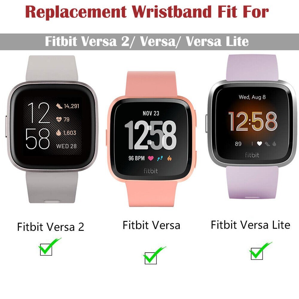Original Fitbit Versa 2/ Versa Lite/ Versa1 Replacement Strap Wristband L Sizes