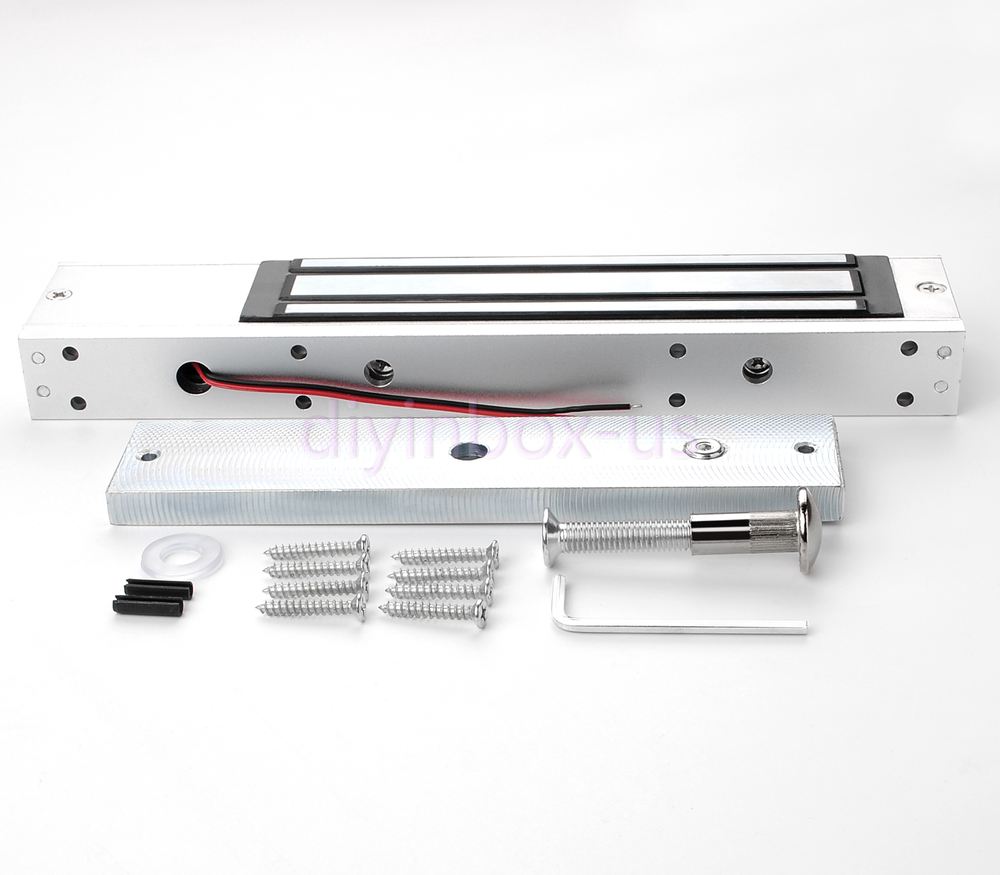 600Lbs Holding Force Electric Magnetic Lock Single Door Security System 12V
