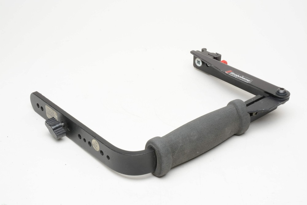 Stroboframe Quick flip 35mm camera flash bracket, Nice & Clean