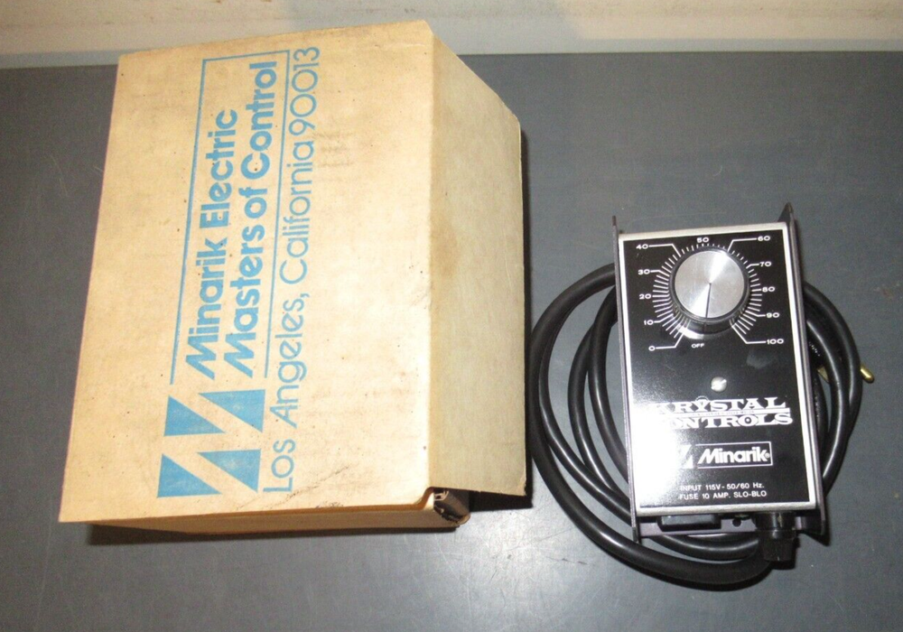 Minarik Electric Control TA100