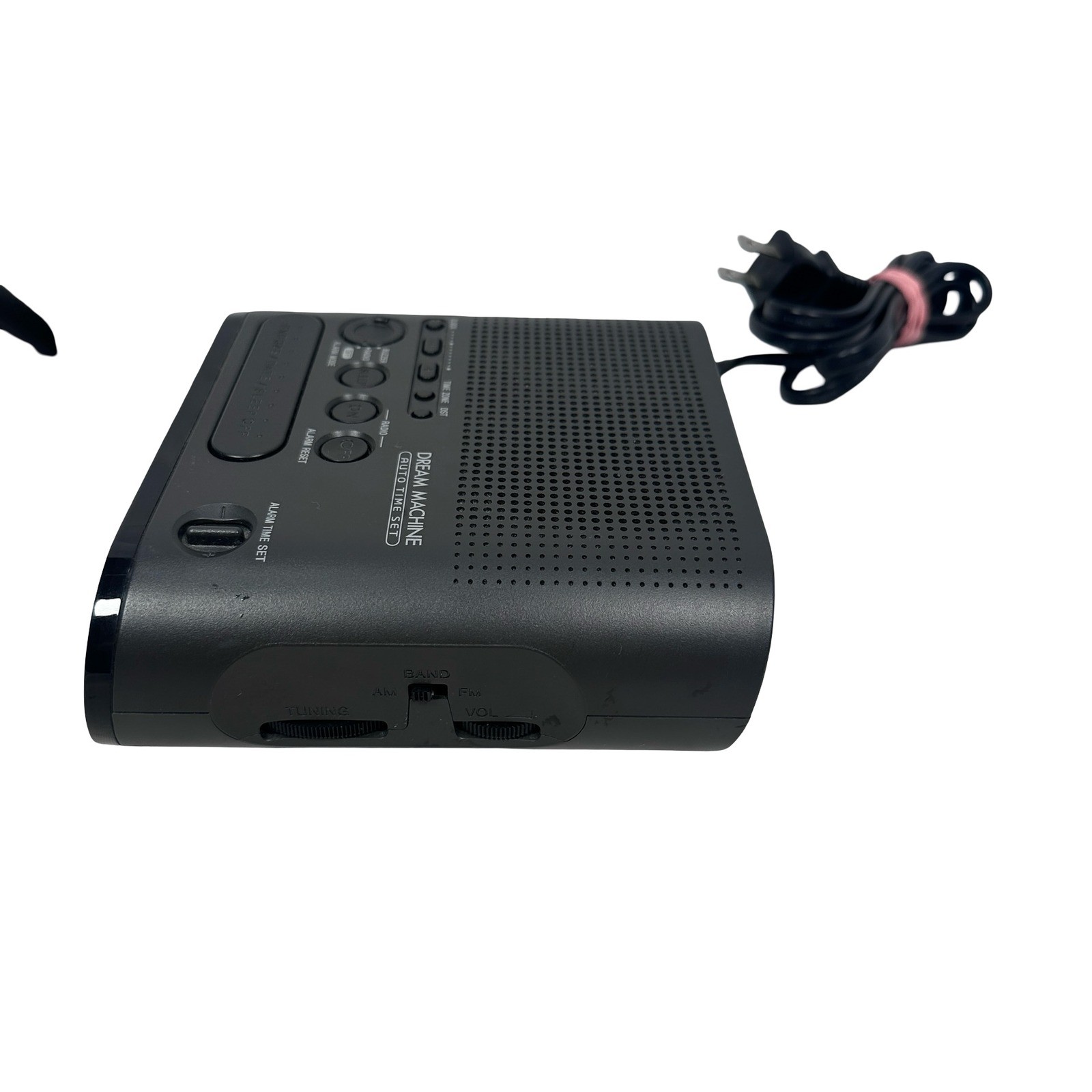 Sony Dream Machine ICF-C218 AM/FM Clock Radio Auto Time Set Black Alarm Clock