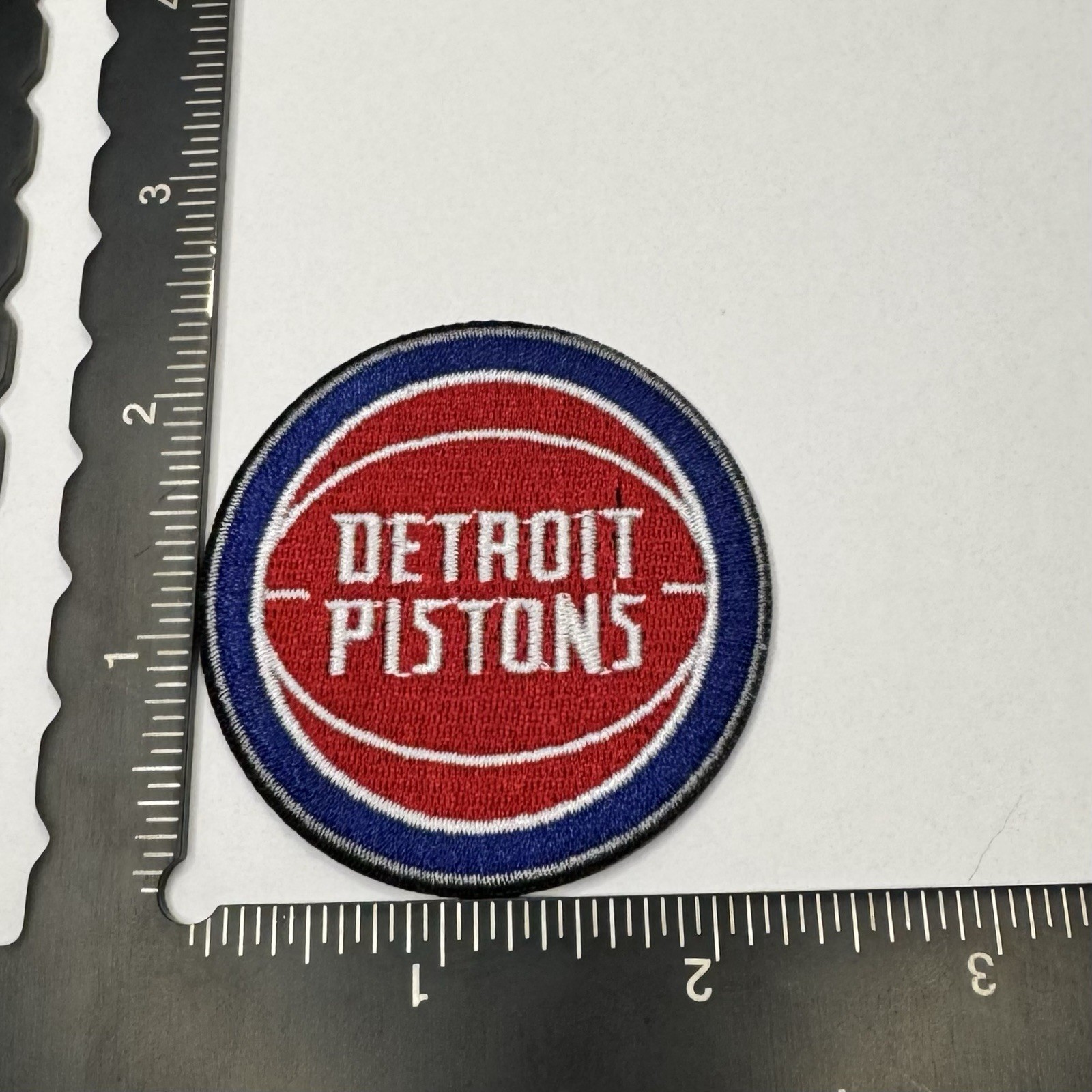 Detroit Pistons Iron On Patch Embroidered