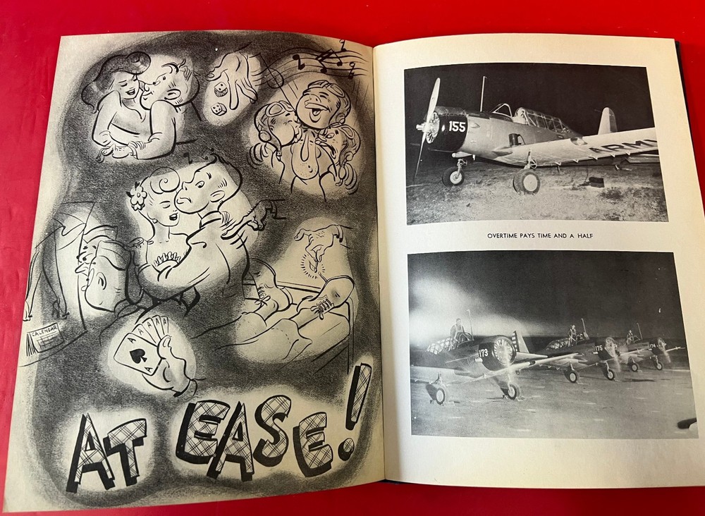 GOODFELLOW ARMY AIR FIELD PILOT CLASS BOOK 44-A