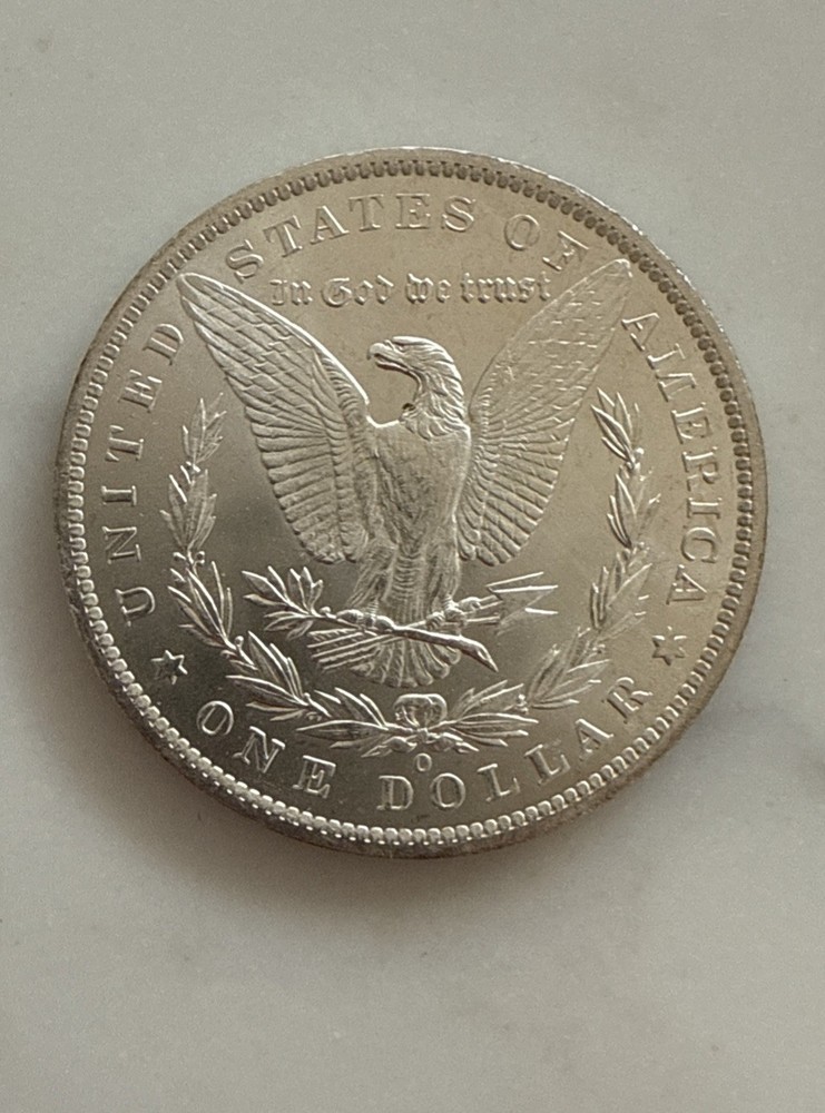 1885-O Morgan Silver Dollar Gem 65+.