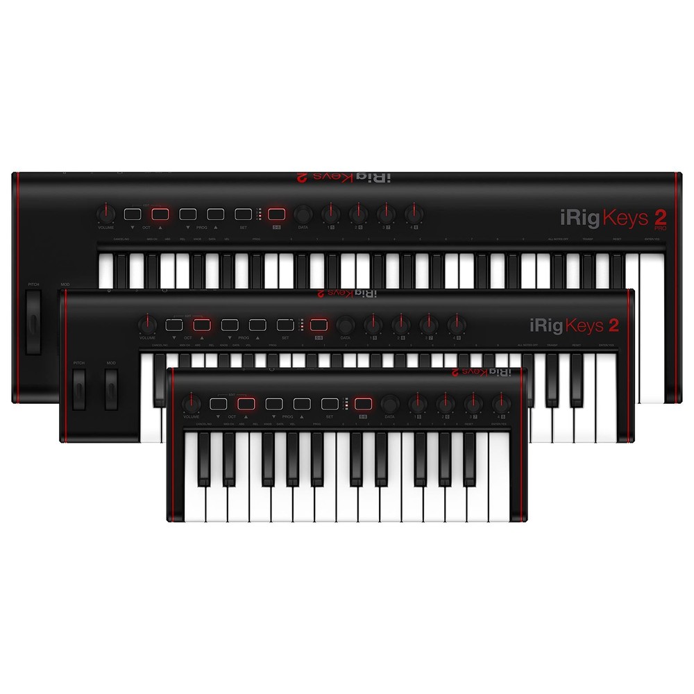 IK Multimedia iRig Keys 2 Pro Full-Sized 37-Key Keyboard Controller