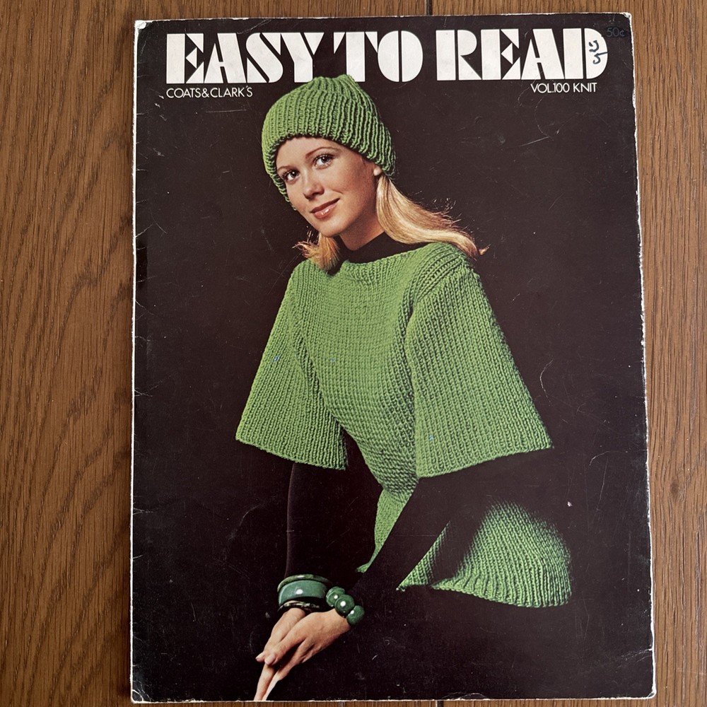 Lot Vintage Assorted Knitting Pattern Booklets