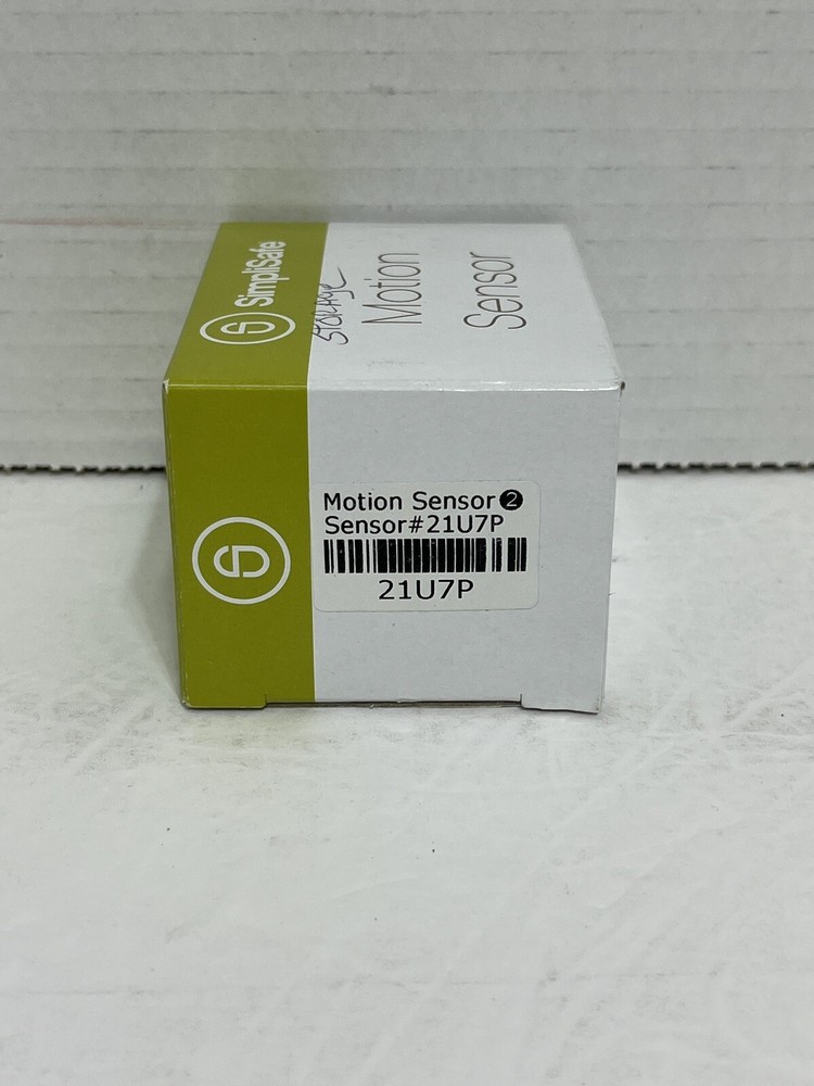 Simplisafe Motion Sensor Open Box