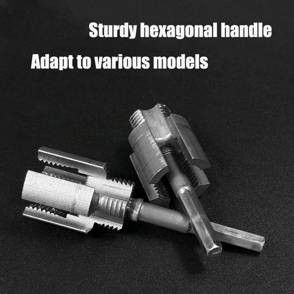 Universal Pipe Threading Tool Internal External Thread Hand Tool For Plumbing