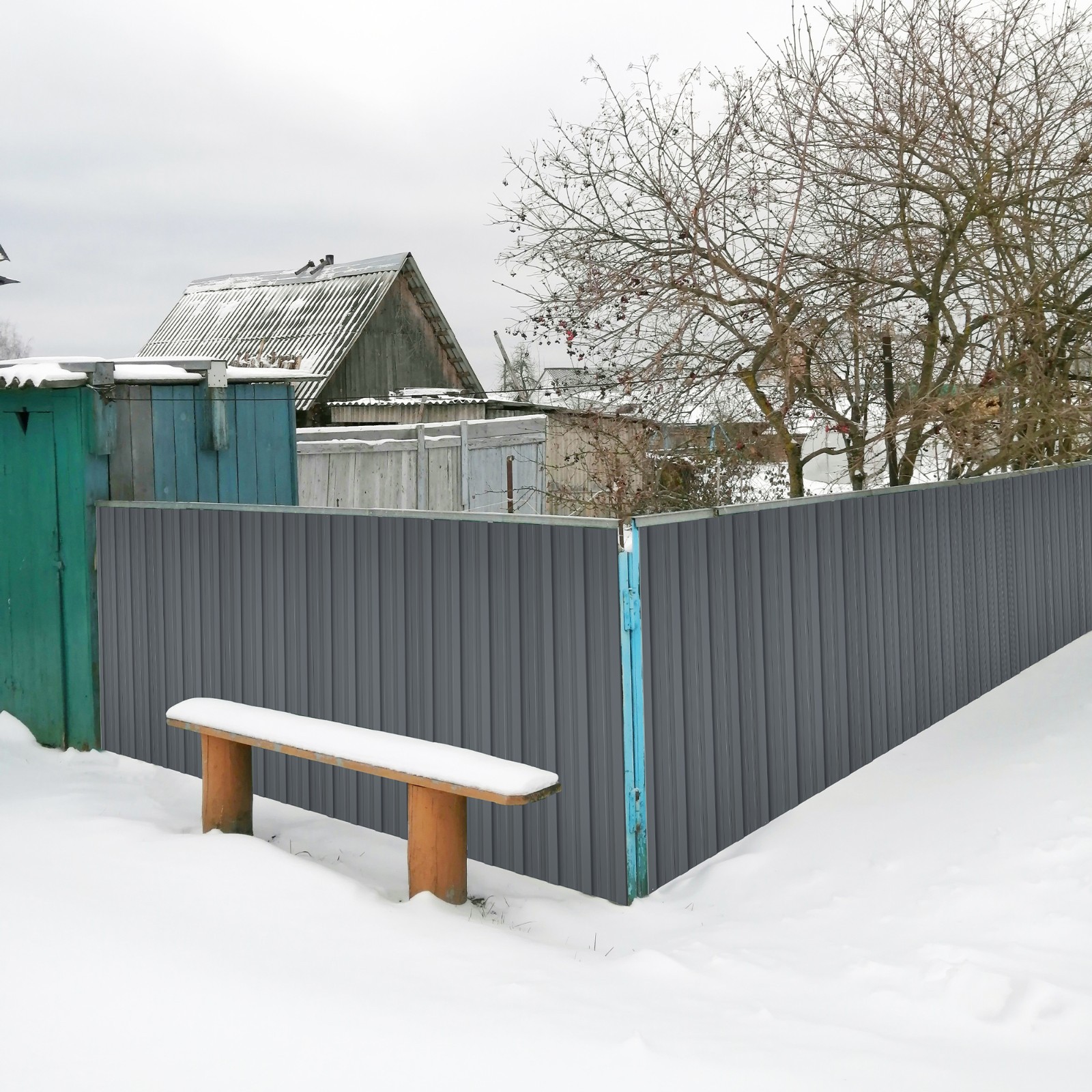 20 PCS Roof Panels Galvanized Steel Hardware Metal Roofing Sheets Wall Panels