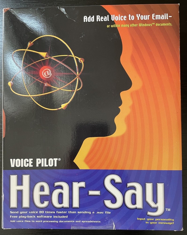 Voice Pilot Hear-Say PC CD