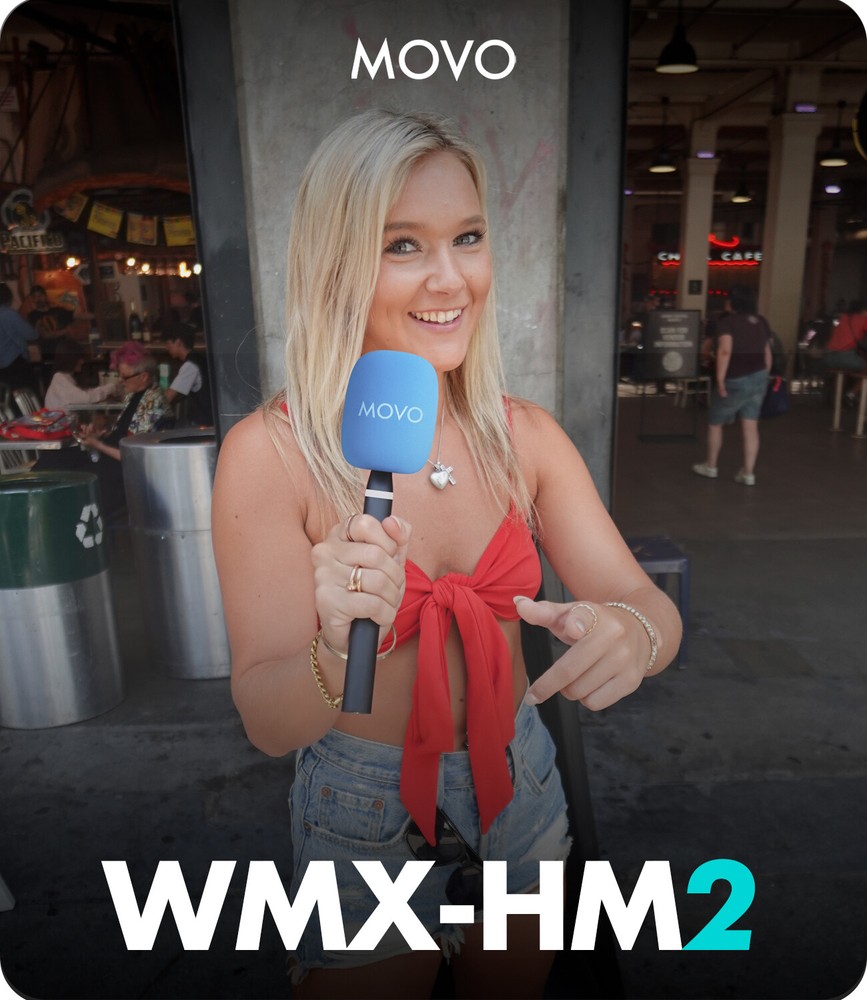 Movo WMX-HM2 Wireless Microphone Handle