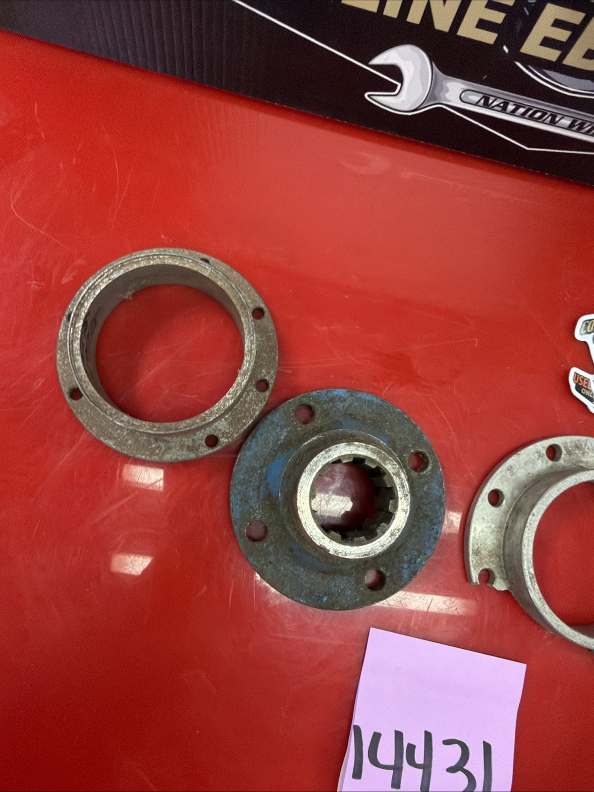 Quick Change Rear End Older Vintage Flange Hub Dirt Sprint Car Hot Rat Rod Parts