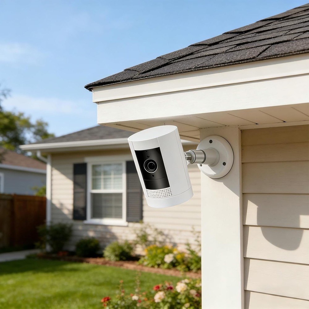 Durable 2-Pack Security Camera Mounts with 360° Swivel – Perfect for Any Camera