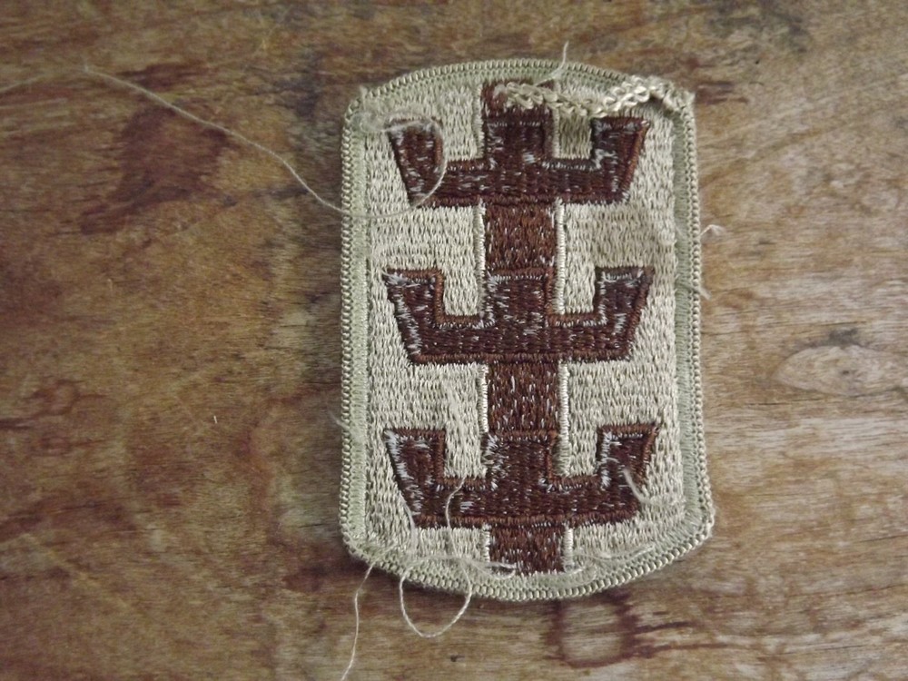 130th Engineer Brigade Patch, Desert Camo - INV# C1420